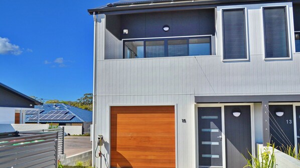 External view of the property.