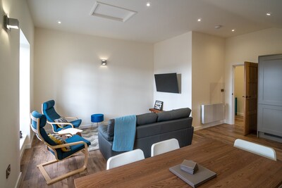 Two separate 2-bedroom apartments, joined by a private hallway. Kendal Town Centre