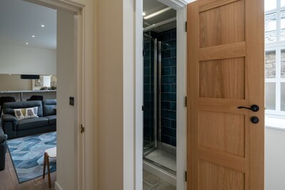 Two separate 2-bedroom apartments, joined by a private hallway. Kendal Town Centre