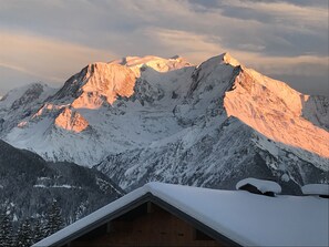 Blick von der Unterkunft