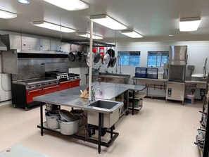 Commercial Kitchen in Main Lodge 