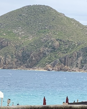 View from Cabo Villa Beach Resort and Spa on Medano Beach