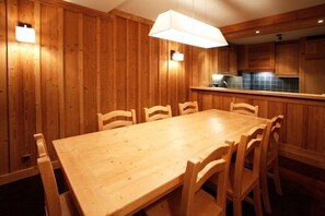 Share meals and laughs at the dining table.