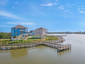 Massive home with a private pier!