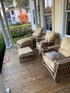 Front Deck - Relax with a cup of coffee or glass of wine!