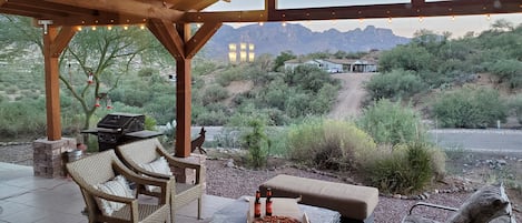 Front porch with amazing views