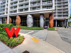 The unit is located at the same building with W Hotel Downtown Brickell!