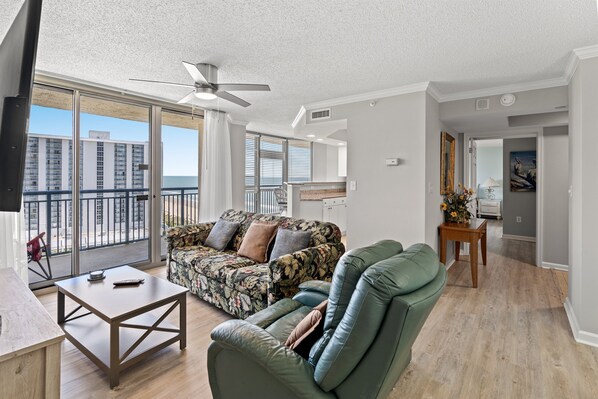 Living Room with Sofa Bed