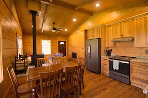 Kitchen and Living Room