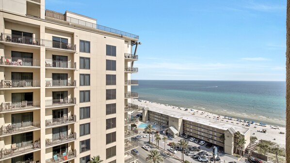 Stunning gulf views from the private balcony!