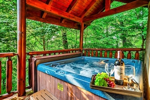 You'll Love The Privacy Of The Most Secluded Hot Tub In The Entire Resort! 