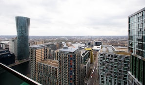 Blick vom Balkon