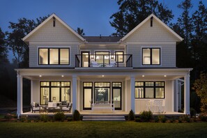 Rear of home
