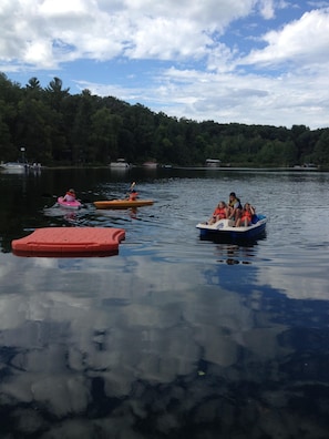 Fun for all on the lake