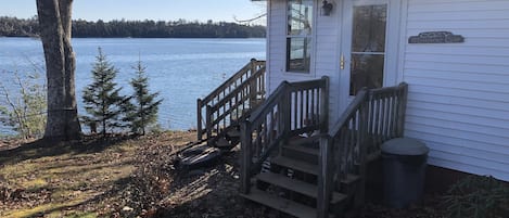 Deep water frontage, go kayaking,  swimming, fishing  take it all in. 