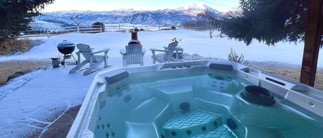 Our new Hot Tub awaits you.