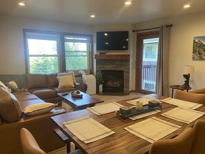 Dining table seats 7