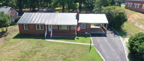 Newly remodeled 3 bedroom, 2 bath ranch home with huge fenced yard.