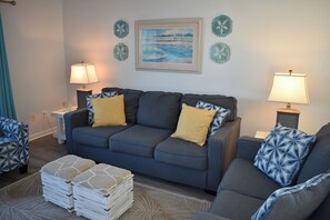 Sleeper Sofa (unit accommodates 6)