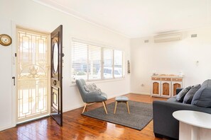 Front living area with Air conditioning