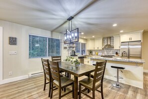 Main Dining Area and Kitchen