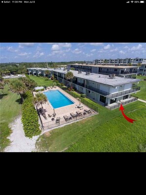 Our unit is the closest unit to the beach in the entire Island.