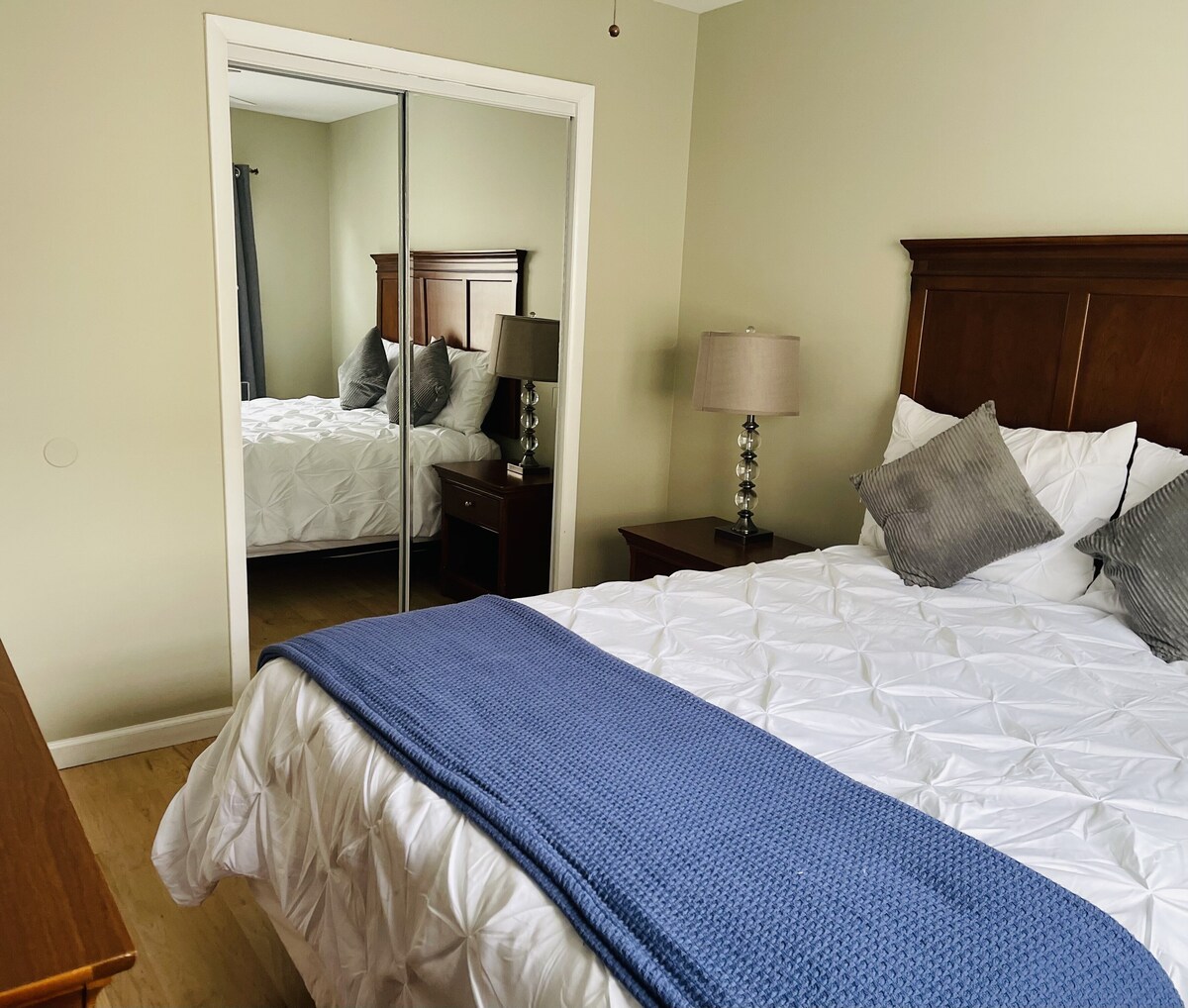 2 BR SEASIDE PARK SUITE 2, One Short Block To Beach , Kitchen, Living Rm.
