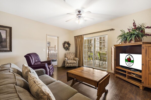 Living Room - Cable TV/DVD, Sofa Bed