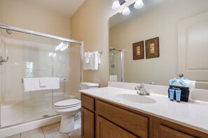 Bathroom with a Step-In Shower