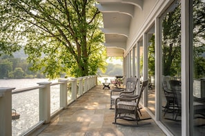 Wrap around patio area 