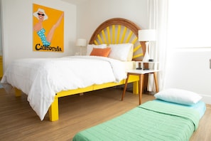 Twin mattress available upon request