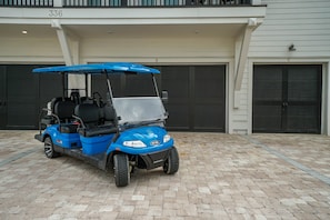 Golf Cart Included with your stay