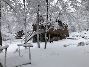 Winter View of Home