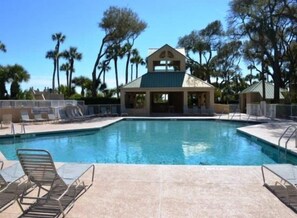 Large community pool