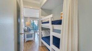 Hallway bunk bed located of living space