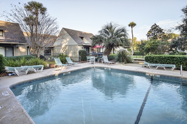 Large community pool