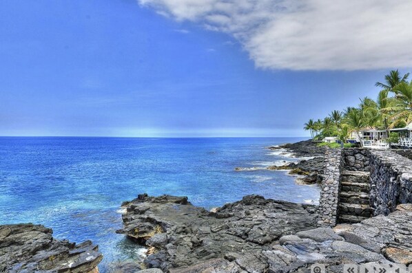 Ocean front location is absolutely magical!