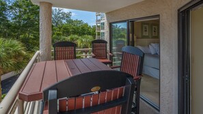Balcony with views