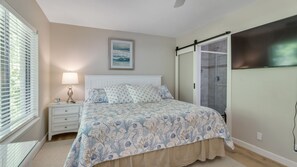Primary bedroom with ensuite bathroom