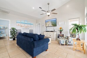 Living Room Marisol Dauphin Island Beach Rentals