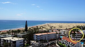 Vue sur la plage/l’océan