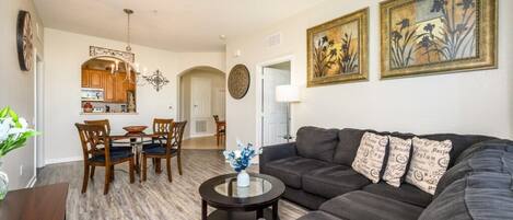 Living Room and Dining Table