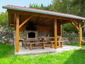 Pavilion, Canopy, Gazebo, Pergola, Roof, Shade, Outdoor Structure, Building, House, Log Cabin