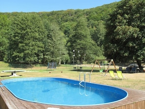 Piscine, Propriété, Loisir, Immobilier, Arbre, Maison, Biens, Vacances, Été, Domicile