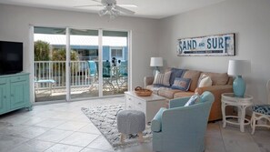 Natural Light Gleams into the Living Area