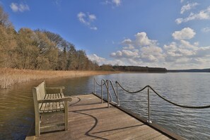 Fischerhaus - Blick auf den See vom hauseigegen Steg