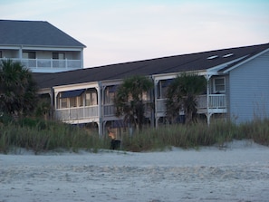 townhouses from beach 