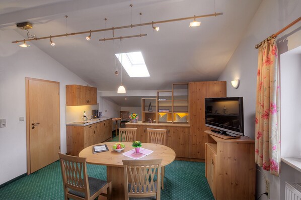Appartement Sternenhimmel  für 4 Personen, TV, Kochgelegenheit, 35 qm-Wohnbereich