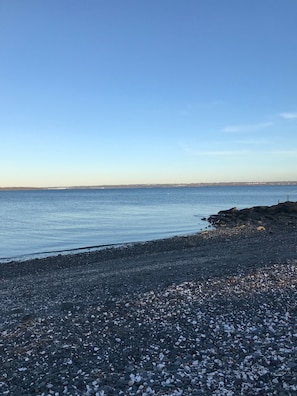 Local beach nearby-5 min walk from house