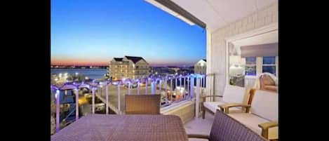 Enjoy the sea breeze and views of western Ocean City any time of the day